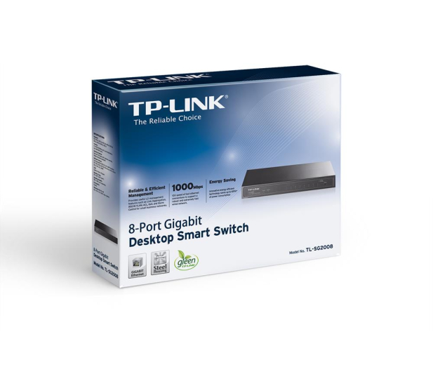 TP-LINK L-SG2008 8x Gigabit Smart TL-SG2008 - 206013 - zdjęcie 5
